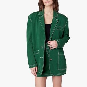 BLANKNYC Big Spin Green Blazer – SMALL New (no attached tags) boutique